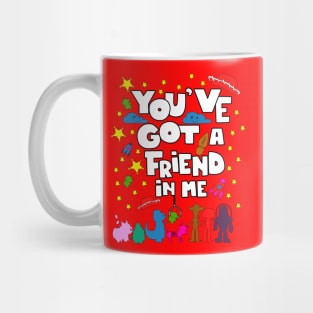 you ve got a friend in me in red wishes Mug